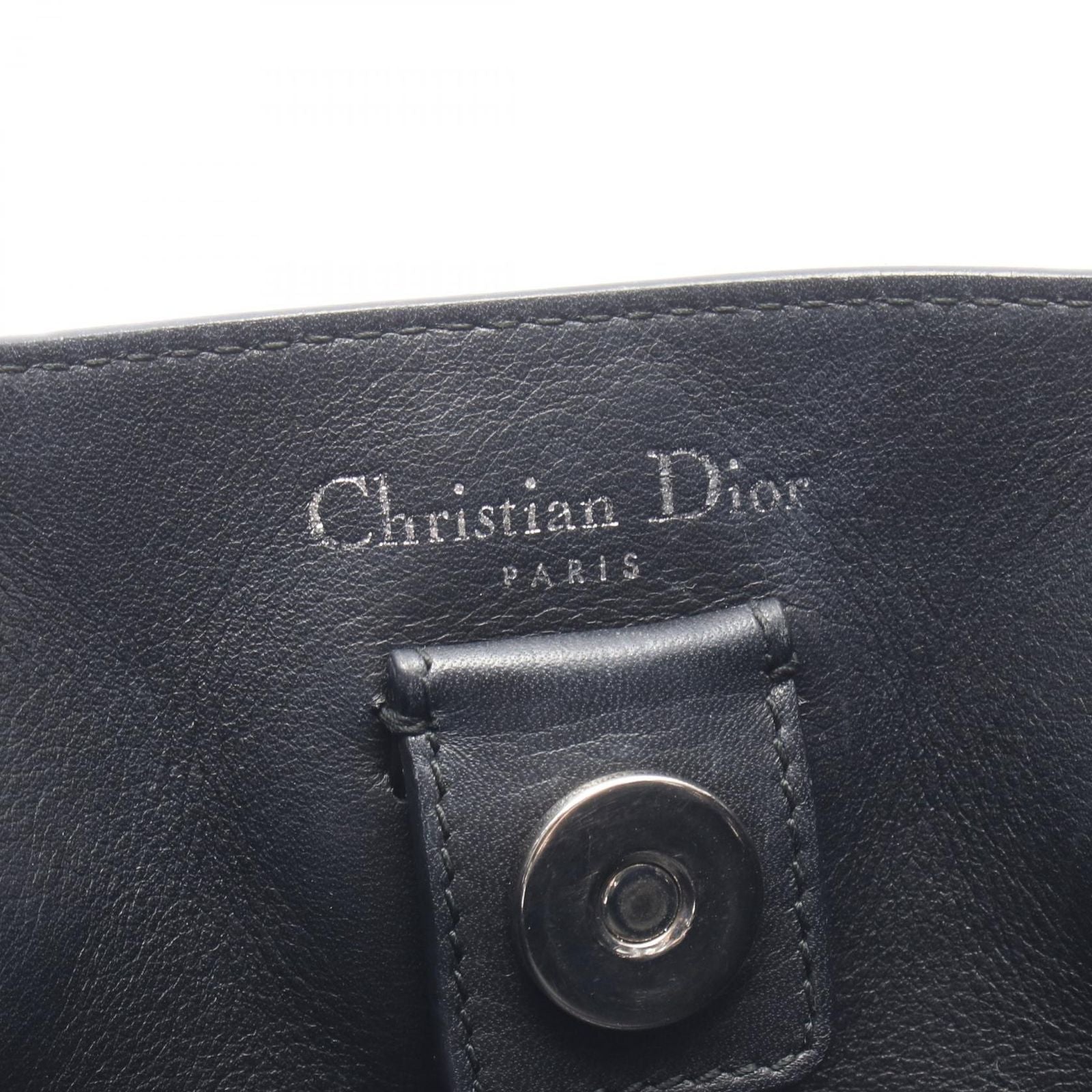 Dior Handbag Paradise Diorissimo Black Multi Leather Diorissimo 2-Way Tote — view 4