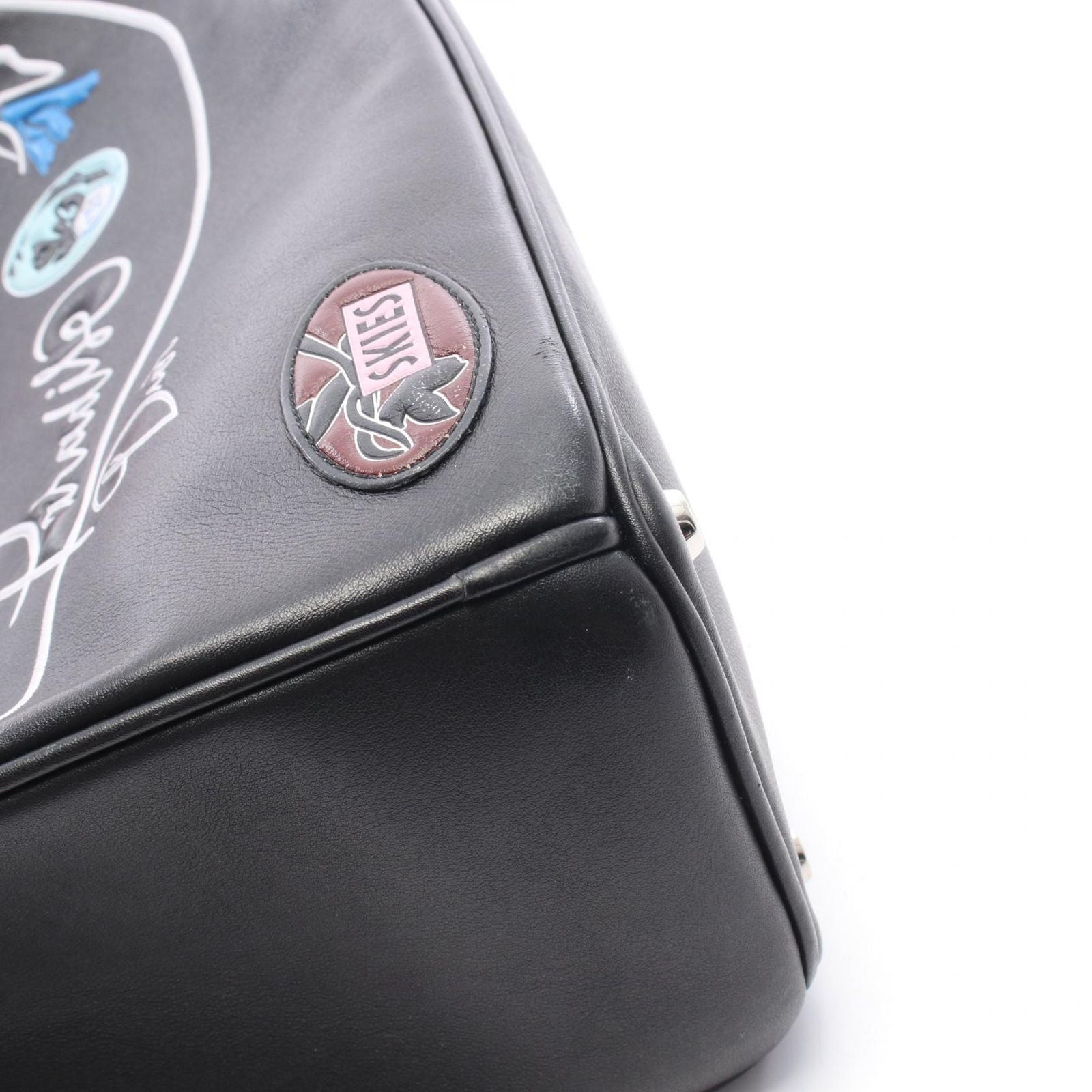 Dior Handbag Paradise Diorissimo Black Multi Leather Diorissimo 2-Way Tote — view 6