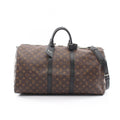 Louis Vuitton Boston Bag Keepall Bandouliere 55 2-Way Canvas Leather