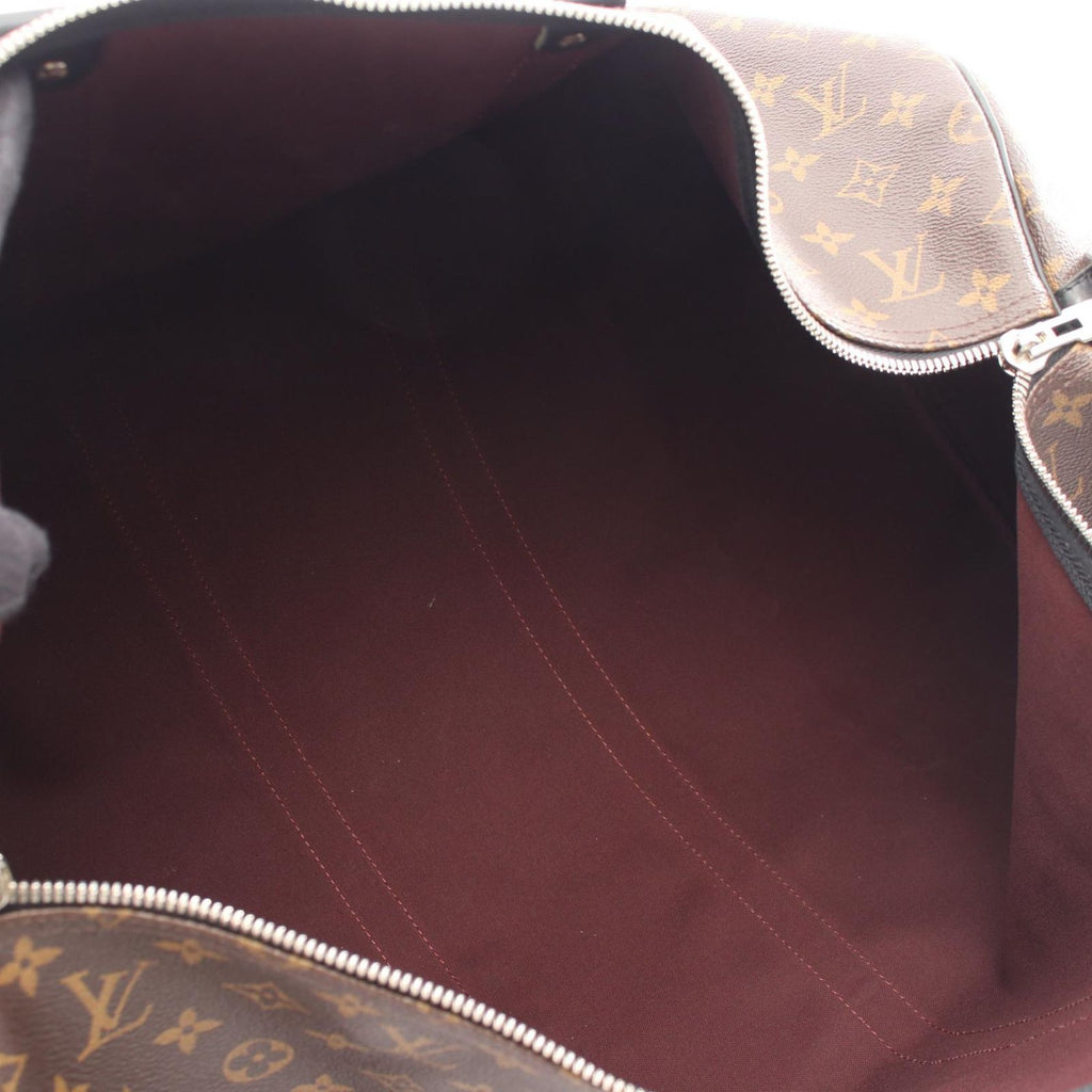 Louis Vuitton Boston Bag Keepall Bandouliere 55 2-Way Canvas Leather — view 3