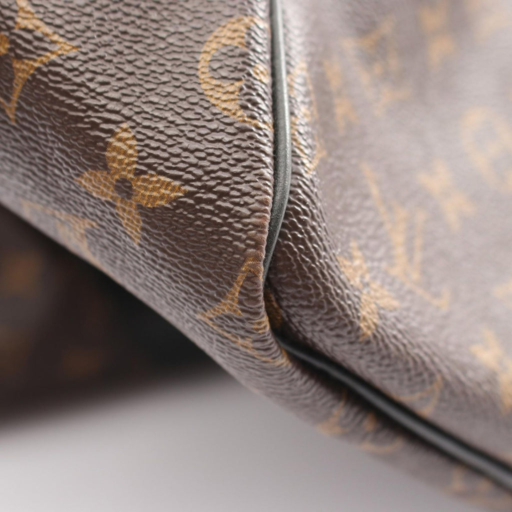 Louis Vuitton Boston Bag Keepall Bandouliere 55 2-Way Canvas Leather — view 7