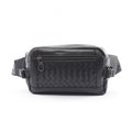 Bottega Veneta Waist Bag Intrecciato Black