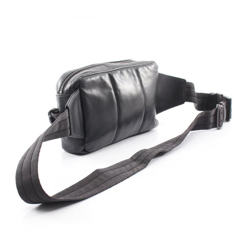 Bottega Veneta Waist Bag Intrecciato Black — view 2