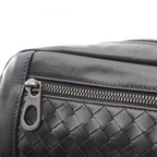 Bottega Veneta Waist Bag Intrecciato Black — view 5