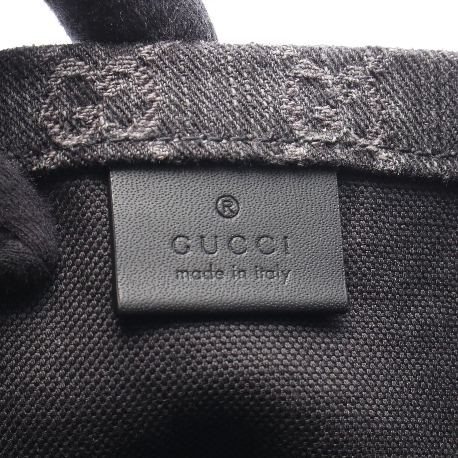 Gucci Tote Ophidia Large GG Denim Black — view 4