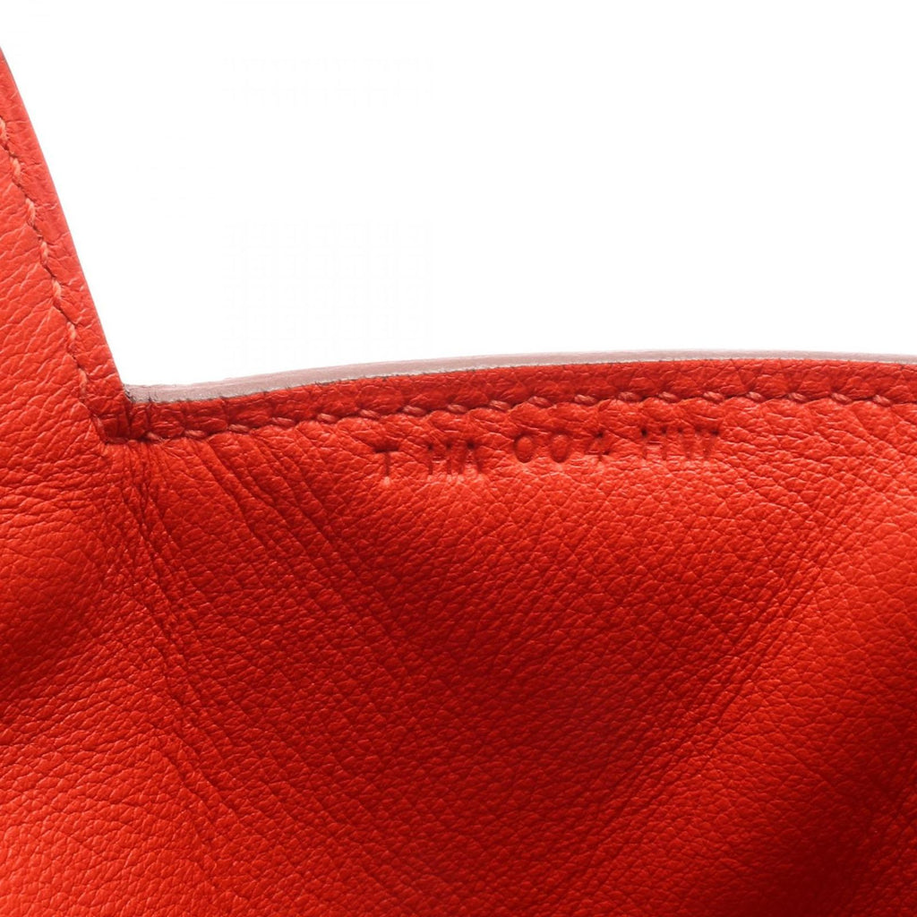 Hermes Handbag Tool Box 20 Capucines Leather Calf — view 5