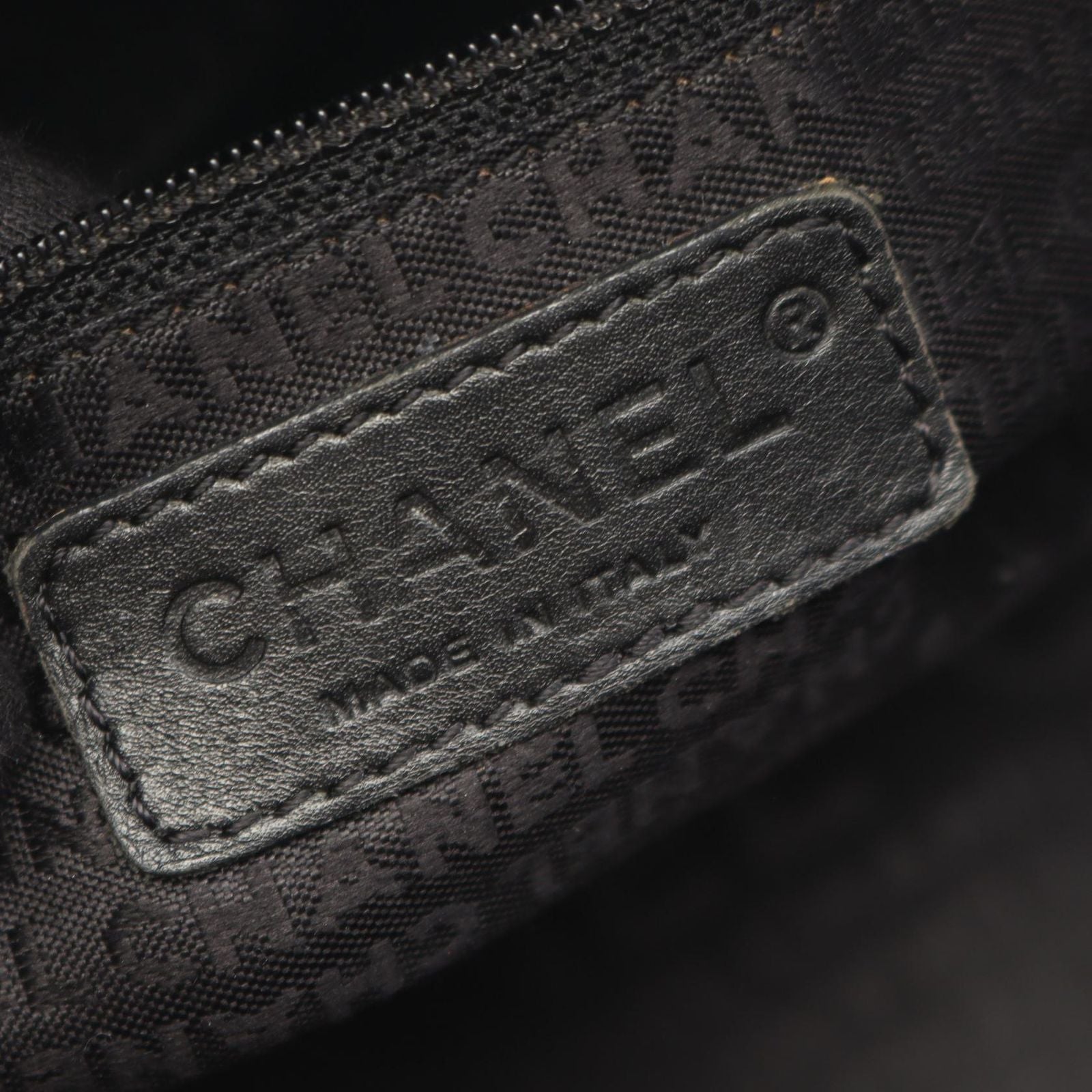 Chanel Handbag Choco Bar Black Caviar Leather — view 4