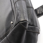 Chanel Handbag Choco Bar Black Caviar Leather — view 9