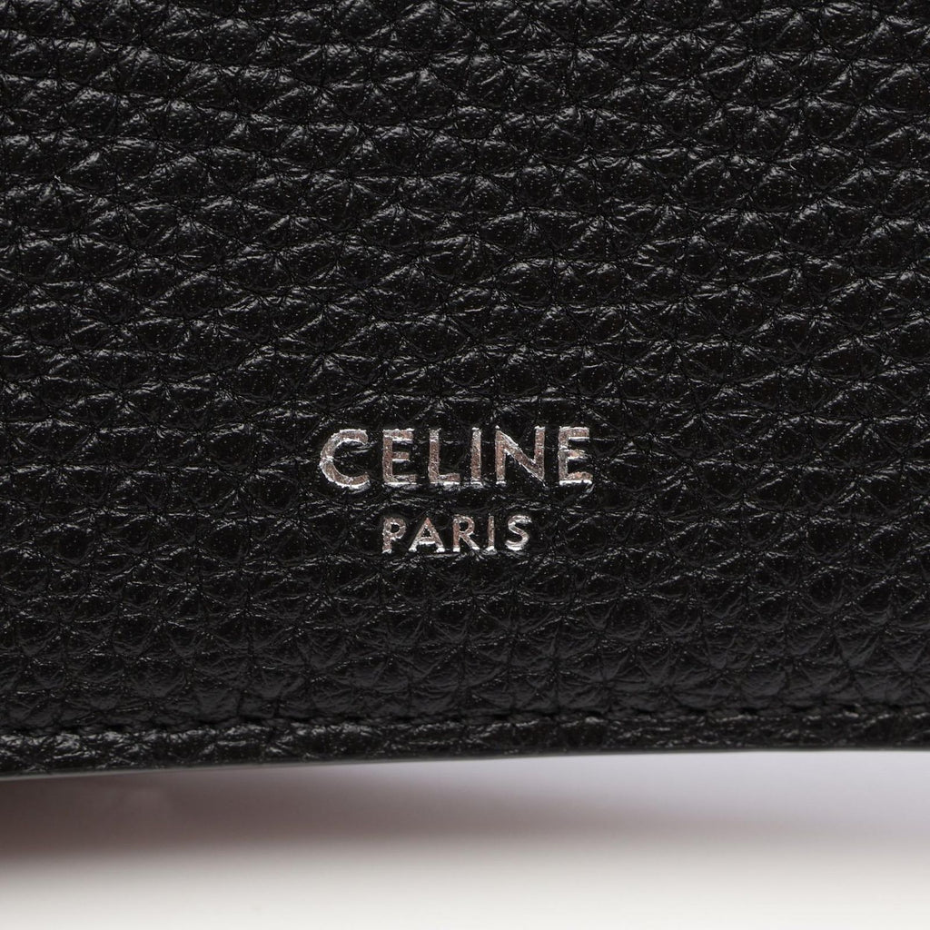 Celine Bifold Wallet Compact Leather Card Case — view 5