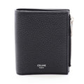 Celine Bifold Wallet Compact Leather Card Case
