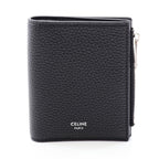Celine Bifold Wallet Compact Leather Card Case