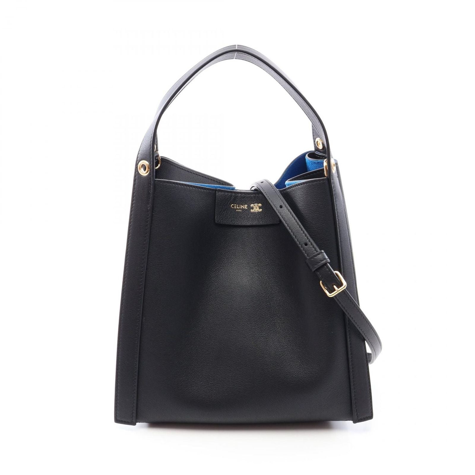 Celine Handbag Small Cubo 2-Way Leather