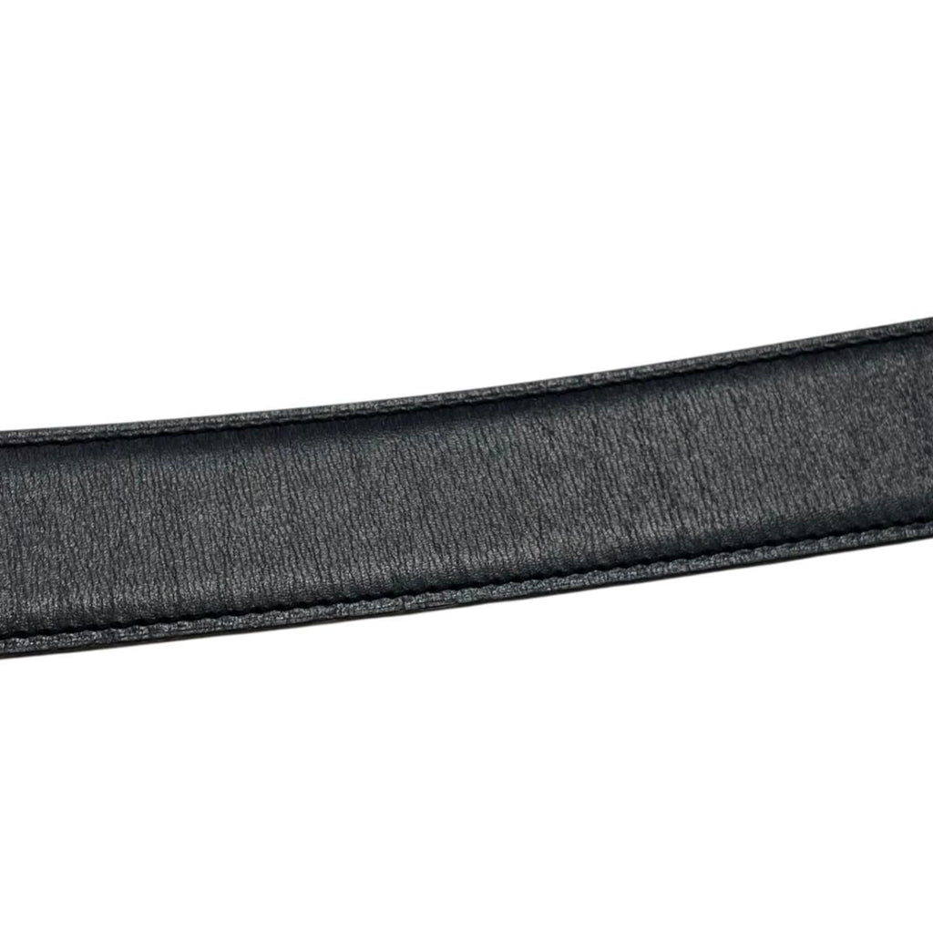 Hermes Belt Constance Leather Logo Black Gold Brown — view 9
