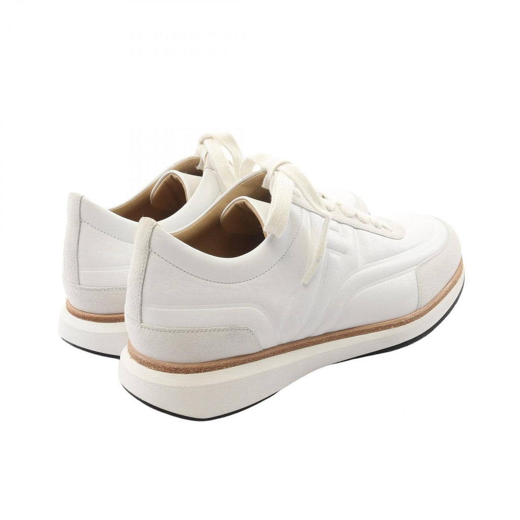 Hermes Sneakers Logo Leather Suede — view 2