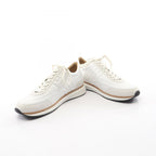 Hermes Sneakers Logo Leather Suede — view 3