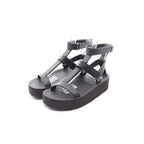 Hermes Sandals Enid Diamant Buckle Leather