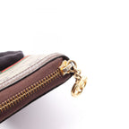 Gucci Round Wallet Ophidia GG Supreme Sherry Line Beige Brown Leather — view 9