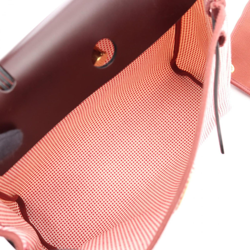 Hermes Handbag Herbag Zip PM 2-Way le Jousserie Canvas Leather Zip PM Letourne — view 3