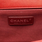 Chanel Shoulder Bag Boy Bordeaux Lambskin Boy Chain — view 4