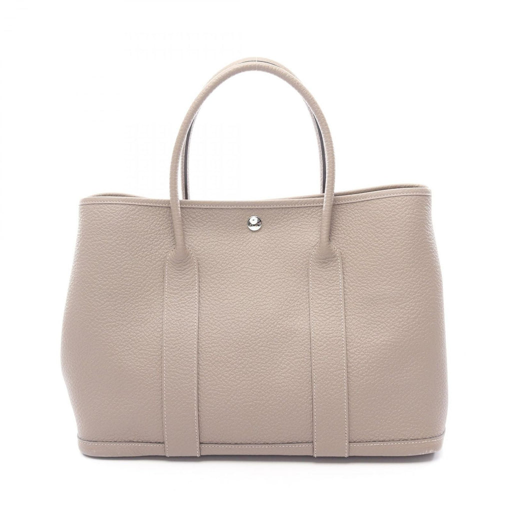 Hermes Tote Garden Party PM Griasphalt Leather