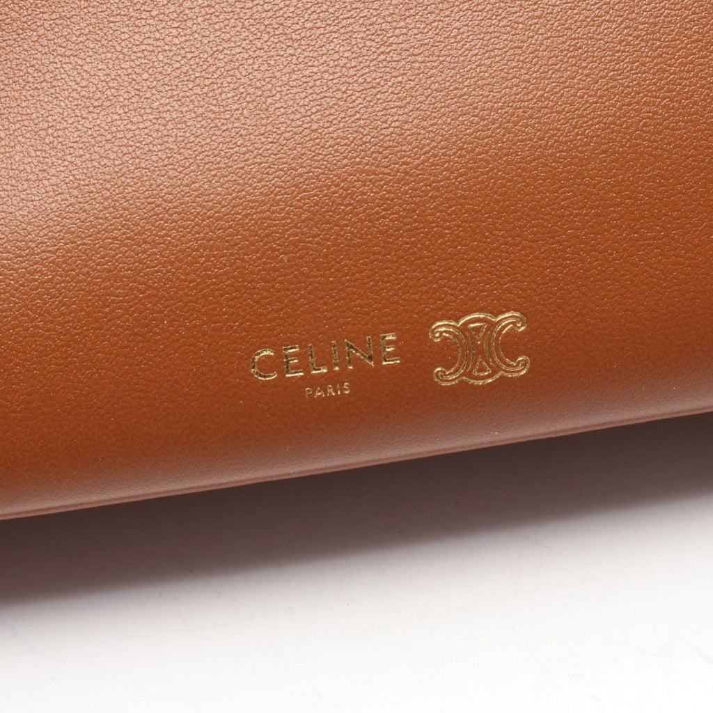 Celine Shoulder Bag Trio Flap Leather — view 4
