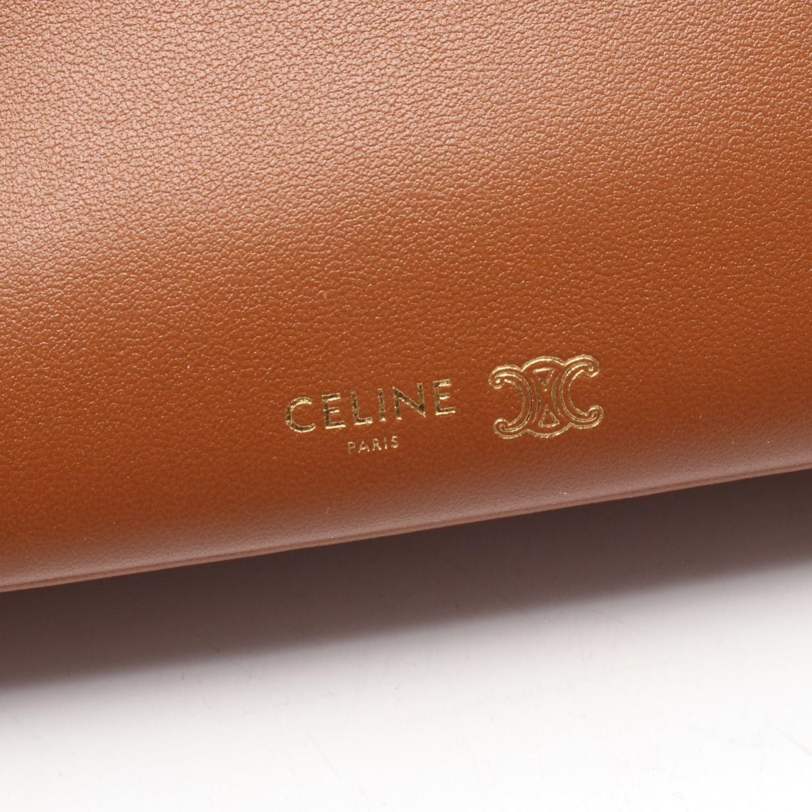 Celine Shoulder Bag Trio Flap Leather — view 4