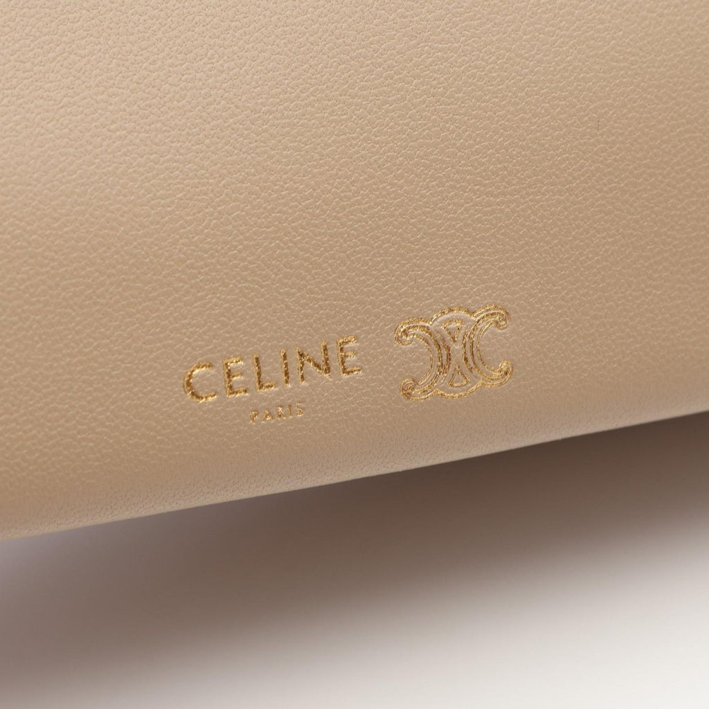 Celine Shoulder Bag Trio Flap Leather — view 4