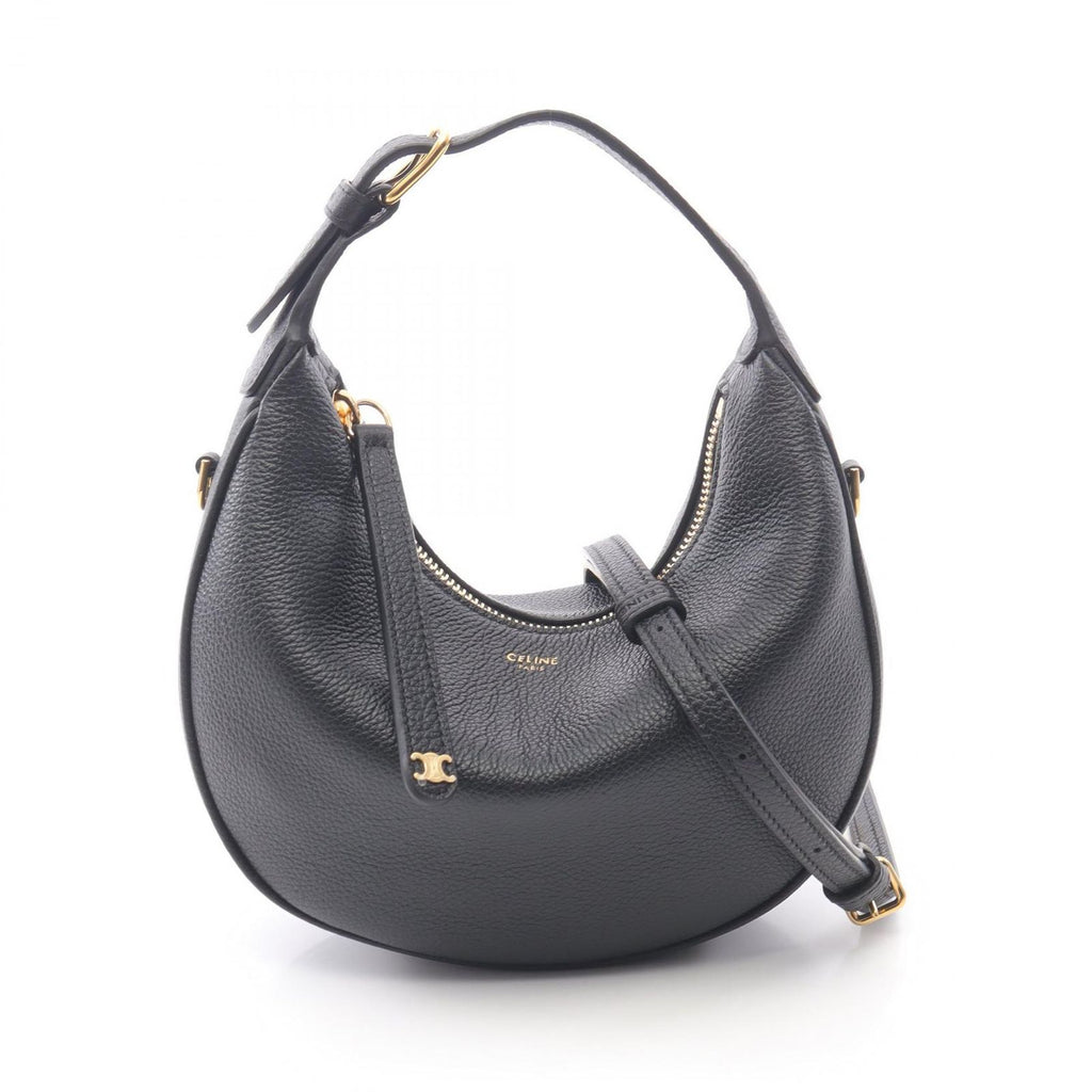 Celine Handbag Teen Loulou Triomphe Leather 2-Way