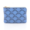 Celine Coin Case Triomphe with Key Ring Card