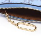 Celine Coin Case Triomphe with Key Ring Card — view 5