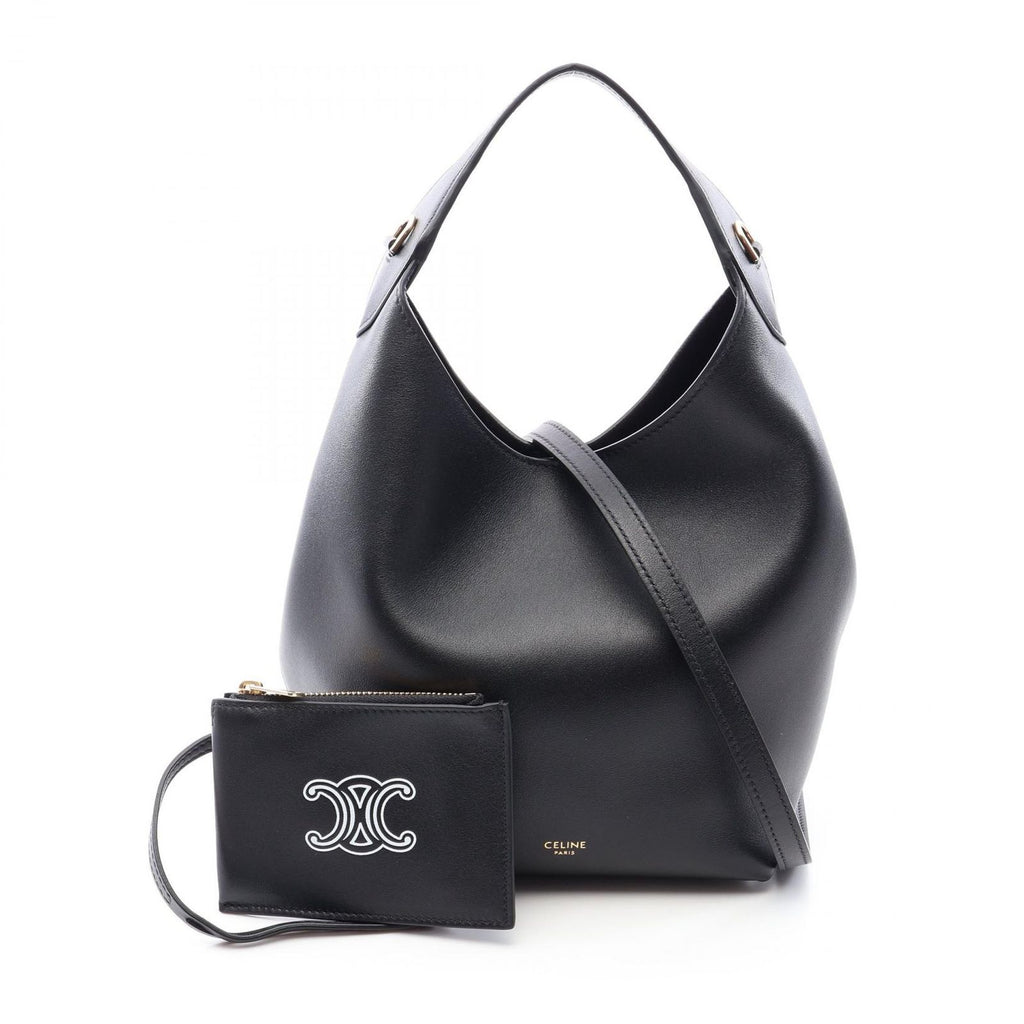Celine Handbag Hobo Teen 2-Way Leather