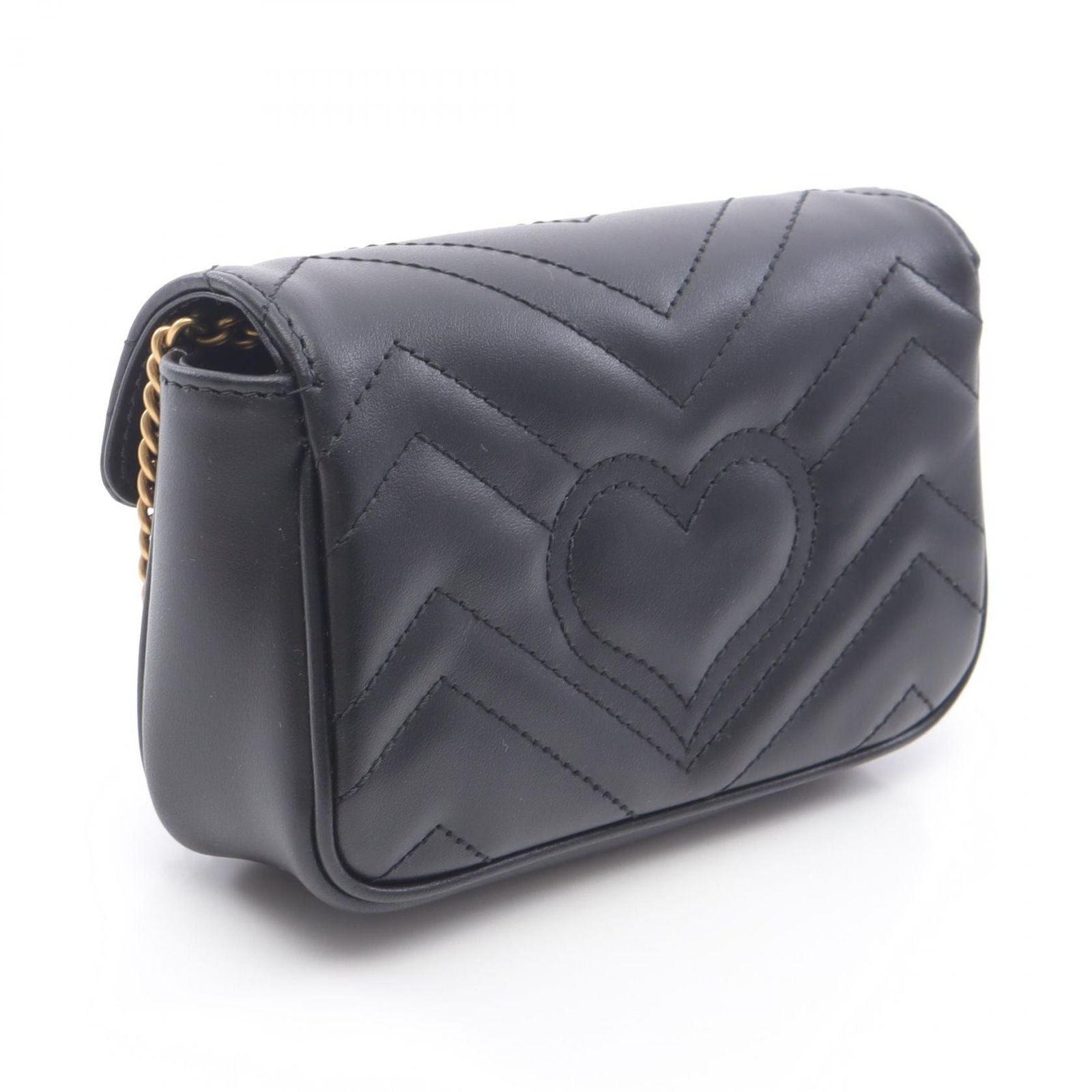 Gucci Shoulder Bag GG Marmont Super Leather Chain — view 2