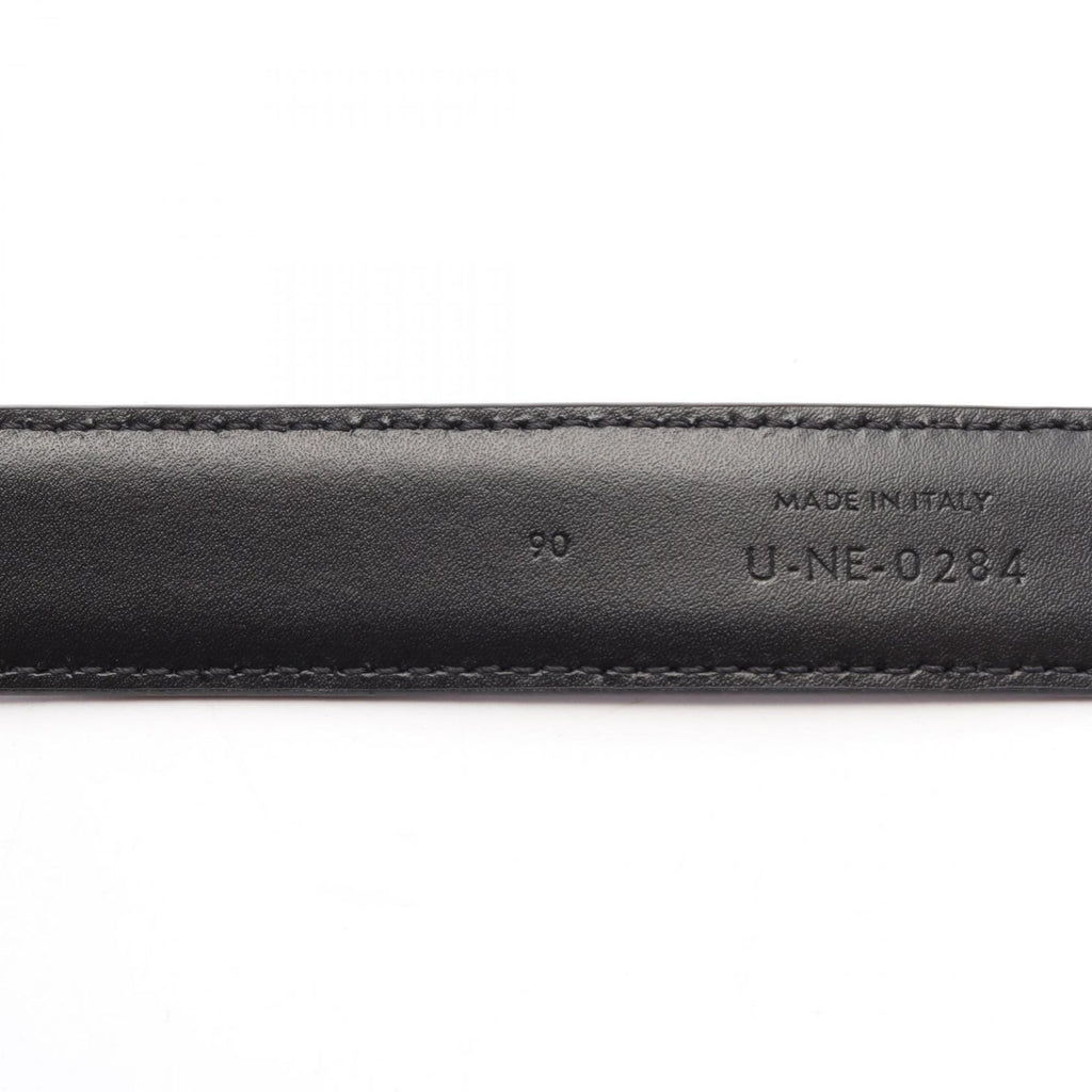 Celine Belt Triomphe 25 Silver Leather — view 5