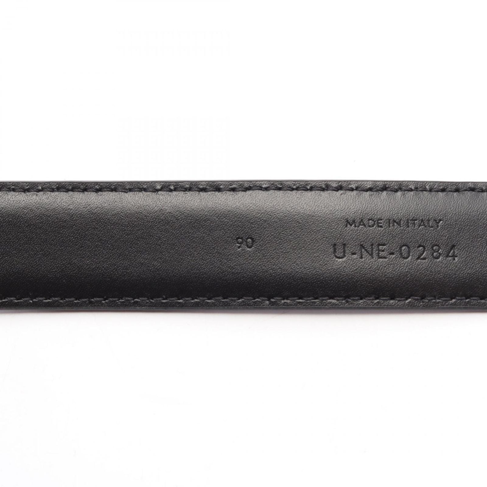 Celine Belt Triomphe 25 Silver Leather — view 5