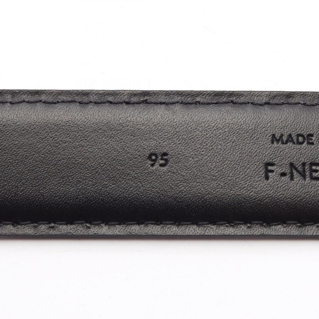Celine Belt Triomphe 25 Silver Leather — view 5
