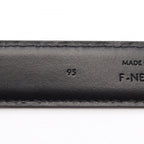 Celine Belt Triomphe 25 Silver Leather — view 5