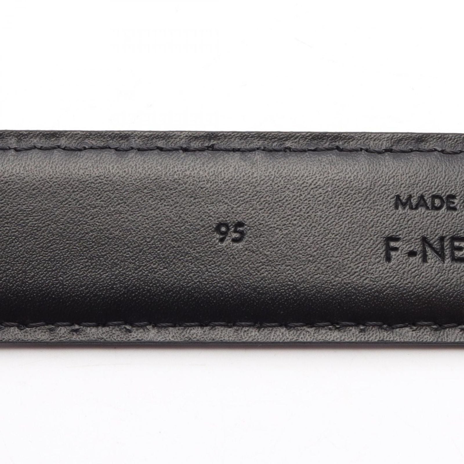 Celine Belt Triomphe 25 Silver Leather — view 5