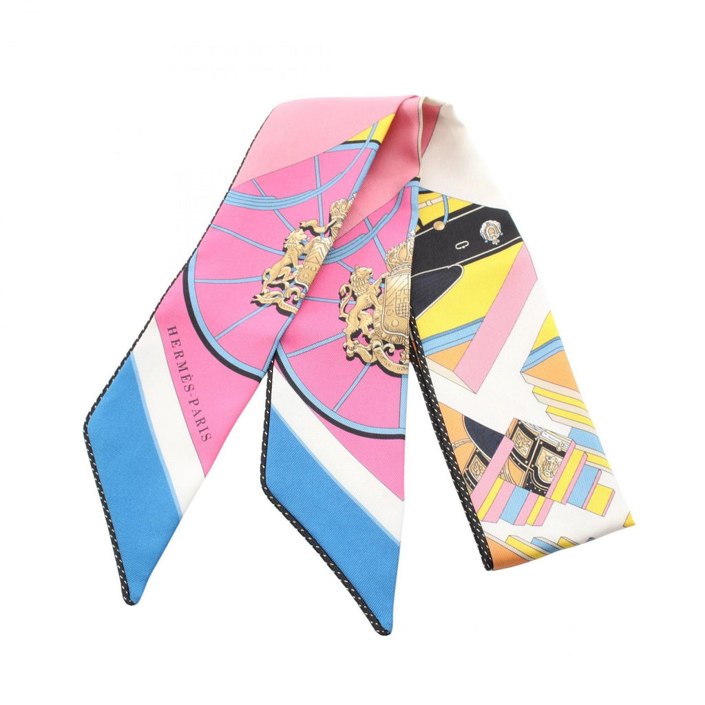 Hermes Scarf Twill Springs Silk