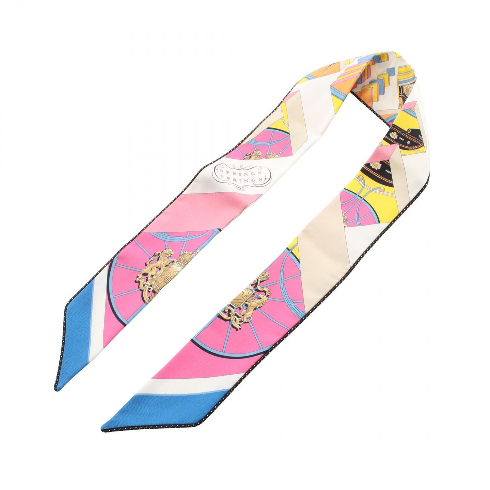 Hermes Scarf Twill Springs Silk — view 3