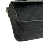Gucci Shoulder Bag GG Pattern Black Leather — view 6