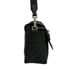 Gucci Shoulder Bag GG Pattern Black Leather — view 4