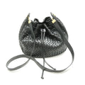 Bottega Veneta Intrecciato Drawstring Shoulder Bag Leather