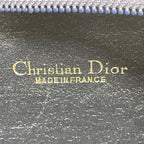 Dior Shoulder Bag Gold Trotter Navy Gray — view 8