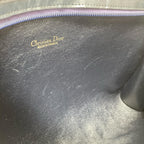 Dior Shoulder Bag Gold Trotter Navy Gray — view 9