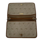 Dior Honeycomb Pattern Chain Shoulder Bag Beige — view 3