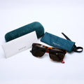 Gucci Sunglasses Brown Red Green Eyewear