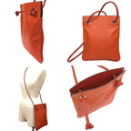 Hermes Sac Ali Nu Mini Shoulder Bag Terracotta Pochette — view 2