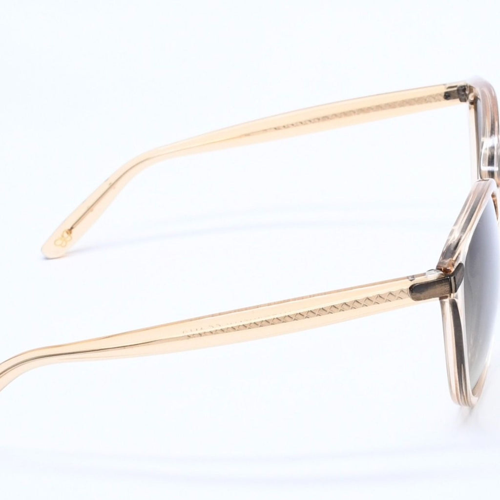 Bottega Veneta Sunglasses Clear Brown Beige BV Eyewear — view 5