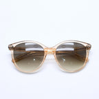 Bottega Veneta Sunglasses Clear Brown Beige BV Eyewear — view 2