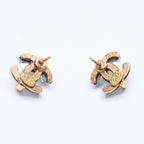 Chanel CC Logo Earrings 02 Metal Clear Gold — view 6